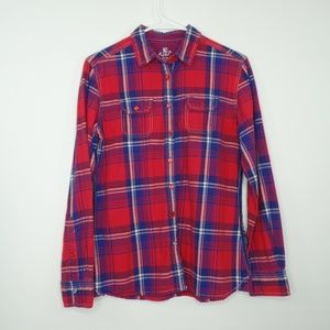 KUHL Plaid Long Sleeve Shirt
